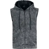 Rock Rebel by EMP Veste Sans Manches de - Original Sinners Weste - S - XXL - pour Homme - gris - Taille XL