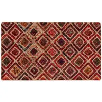 vidaXL Tapis de couloir MARSA Multicolore 100 x 200 cm Polyester et PVC