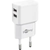 Goobay Chargeur USB domestique - Blanc -