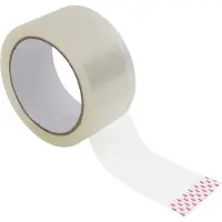 vidaXL Ruban d'emballage 12 pcs transparent 48 mm x 66 m