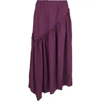 Killstar Jupe mi-longue Gothic de - Withered Garden - Wild Petal - Jupe Longue - XS - 4XL - pour Femme - violet - Taille 3XL