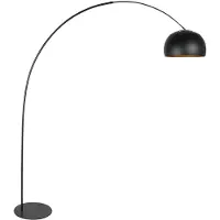 Steinhauer Lampadaire - noir - Curve - métal - lampe arquée - E27 - 4912ZW - Anne Lighting