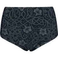 Black premium by emp Bas de bikini de - Rooted in Reverence - Bas de Bikini Taille-Haute - S - M - pour Femme - noir - Taille S