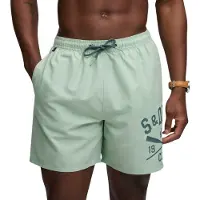 Superdry Short de bain Printed Logo 16" Hommes