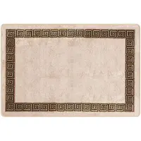 vidaXL Tapis de couloir MARSA Noir 100 x 150 cm Polyester et PVC