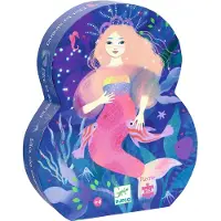 Djeco Puzzle Ella, la sirène 36 pièces