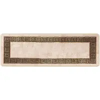 vidaXL Tapis de couloir MARSA Noir 50 x 150 cm Polyester et PVC