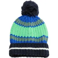 s.Oliver Bonnet bleu marine / vert / blanc