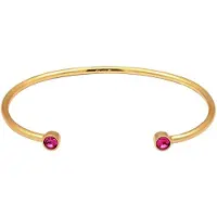 Elli Bracelet or / rose foncé
