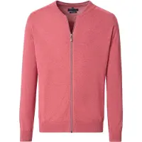 Casa Moda Casual Regular Fit Cardigan rouge, Unicolore