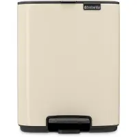 Brabantia Poubelle à pédale, 7 L, Soft Beige