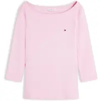 Tommy Hilfiger Ww0ww49928 3/4 Sleeve T-shirt Rose XL Femme