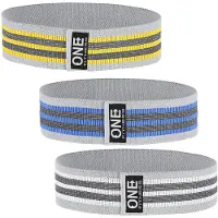 One Fitness Hb001 Set 3-en-1 Hip Bands