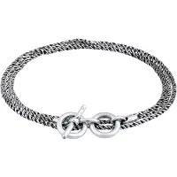KUZZOI Bracelet gris / argent