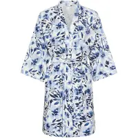LASCANA Kimono marine / bleu clair / blanc