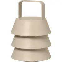 Ferm Living Luminaires d'extérieur , Luver, dimmable, Beige, Salon / séjour, Métal