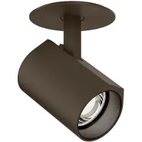 Wever & Ducre Ceno Semi- Recessed 1.0 LED Applique Bronze | False Ceiling | 2700K