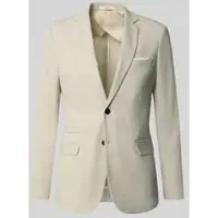 Selected Coupe Slim Blazer À Simple Boutonnage Homme Blanc 44