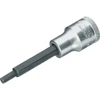 Gedore Insert pour douille 1/2" 90mm long pour vis à douille hexagonale 5 mm