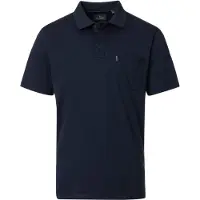 Casa Moda Regular Fit Polo bleu, Unicolore