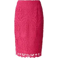 Comma Jupe rose foncé