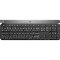 Logitech Craft Advanced keyboard with creative input dial clavier RF sans fil + Bluetooth QWERTY Italien Noir, Gris