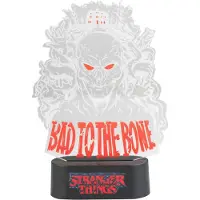 Grupo Erik Stranger Things Bad To The Bone Led Table Lamp Bleu