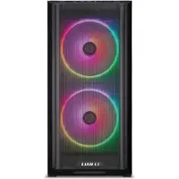 Lian Li Boîtier Lian-Li LANCOOL 216, RGB, Mid-Tower, Verre trempé, Noir