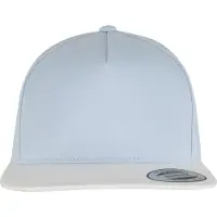 Flexfit Casquette 'Classic 5' bleu clair / blanc
