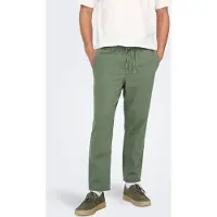 Only & Sons Pantalon 'ONSLinus' kaki