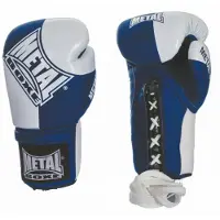 Metal Boxe Gants De Boxe Pro Curtex - Bleu