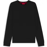 HUGO pour homme. 50532022 Top de pyjama Austin noir (M), Homewear, Coton, Manche longue