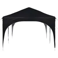 vidaXL Tente de réception pliable 575 x 288 x 245 cm, anthracite, tissu Oxford