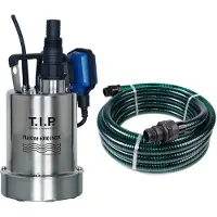 T.I.P. Pompe vide cave T.I.P. FLATONE 6000 INOX avec Tuyau de refoulement 7 mètres - 300 W 6 m³/h Monophasé 230 V
