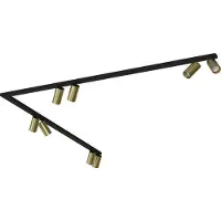 Nowodvorski Lighting Spot de plafond doré Mono 8x GU10