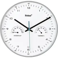 Mebus Horloge murale radio plastique