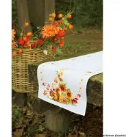 Vervaco Aida - Kit de broderie au point de croix « Écureuil en automne », numéroté