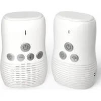 Youha audio babyphone - avec veilleuse - portée 280m - pratique et facile à utiliser - son clair - communication bidirectionnelle - mode VOX