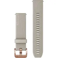 Garmin Bracelet silicone - Connexion 20 mm - Light Sand / Rose Gold