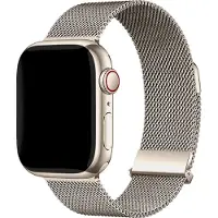 IMoshion Bracelet magnétique milanais Apple Watch | 44/45/46/49 mm - Starlight