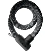 ABUS Yarnit 4004K, serrure à câble ,Noir ,110 cm