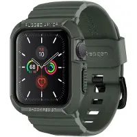 Spigen Coque Rugged Armor Pro Apple Watch 40 mm / 41 mm - Vert