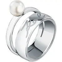 Karl Lagerfeld - KLAYR11012 - Bague - Femmes - PEARL - Taille 52