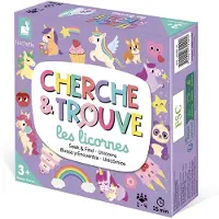 Janod Jeu De Société Seek And Find Unicorns