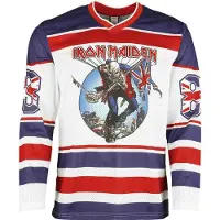 Iron Maiden Jersey de - Amplified Collection - Hockey Jersey - M - XL - pour Homme - multicolore - Taille M