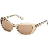 GUESS Gu00286 Woman Sunglasses Beige Brown/CAT2 Femme