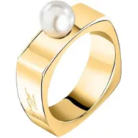 Karl Lagerfeld Klayr160 Ring Doré 12 Femme