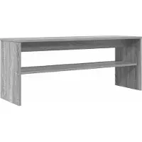 vidaXL Armoire TV Chêne Sonoma 100 x 35 x 40 cm Matériau dérivé du bois