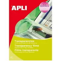 APLI PAPER - A4 (210 x 297 mm) 20 feuille(s) transparents