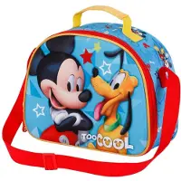KARACTERMANIA Sac à Goûter 3D - Disney Mickey Mouse Pal - Bleu - Taille Unique